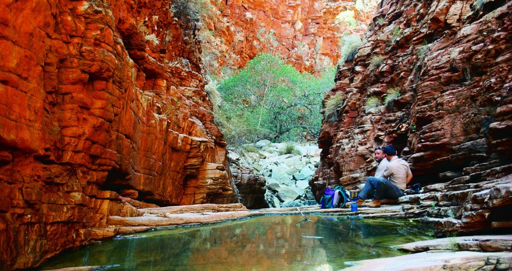 Glen Cummins Gorge, Outback Way