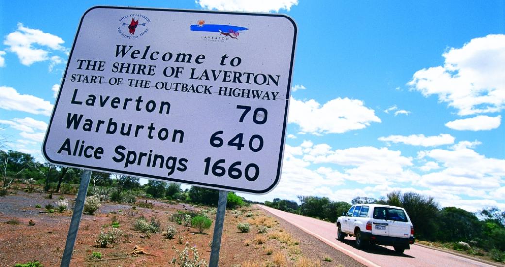 Laverton, the start of The Outback Way drive trail