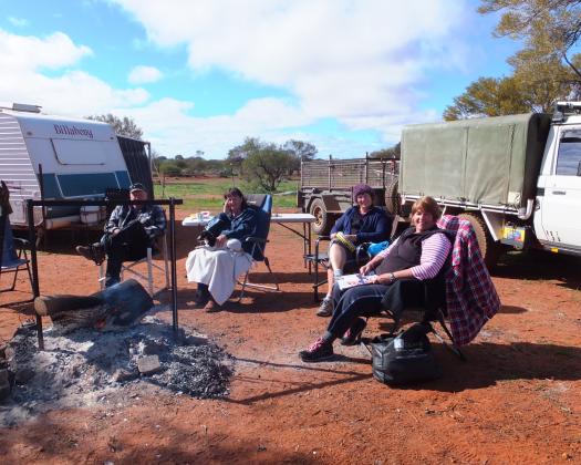 Camping at Karara Rangeland Park 
