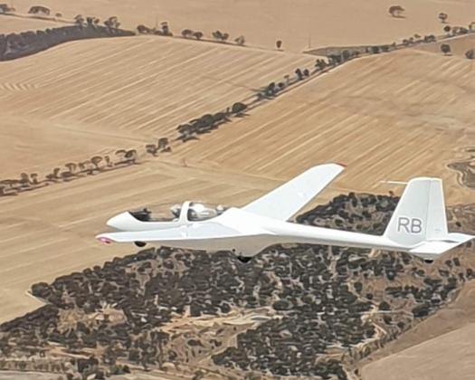 Western Australia Gliding Club flight