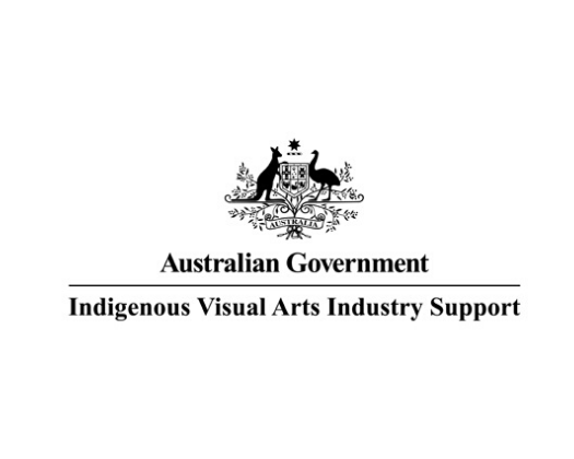 Australian Government Indigenous Visual Arts Industry Support logo