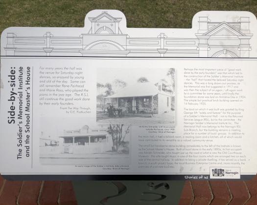 Stories of Us The Narrogin Heritage Walk Trail Side by Side