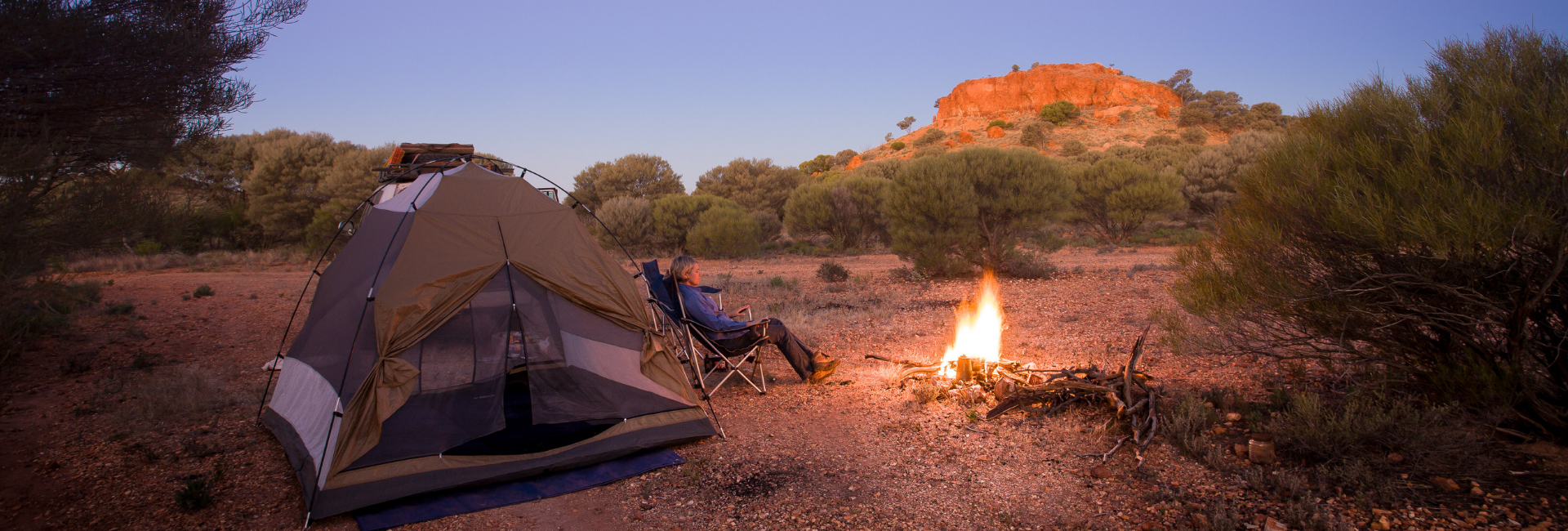 Camping in the Goldfields